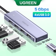 UGREEN USB C to 4 port USB 3.0 Hub for Laptop PC Laptop Xiaomi pad 5/5pro