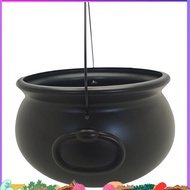 Halloween Cauldron, Plastic Witch Cauldron Kettle, Halloween Pot Candy Holder for . 'S Day Partys Fa
