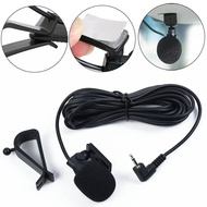 9.8 Inch 2.5mm Bluetooth Microphone Mic For Car Pioneer Stereos Radio Receiver 3 Meters (2.5mm Elbow Mono) Car Microphone