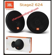 HARMAN Stage2-624 | 6.5" 2-Way Coaxial Speaker 240 Watt | JBL Car Speaker 6.5 Inch | Car Audio Coaxi