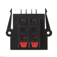 Doublebuy Heat Resistance Speaker Terminal Strip Block Awg 24-16 Wire Range Terminal