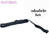 NORMAN Guitar Belt Accessories Adjustable Black New Guitar Ukulele Strap Hook