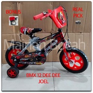 SEPEDA ANAK LAKI BMX 12 DEE-DEE BAN MATI SEPEDA ANAK 12 INCH DEE DEE