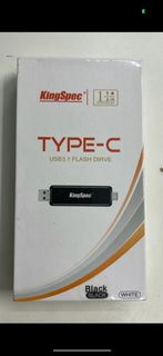 kingspec type c usb3.1 flash drive 128Gb