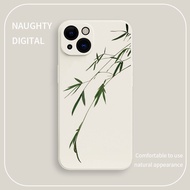 Iphone1 iphone15 Bamboo Phone Case Apple 14promax Protective Case 13mini New Chinese Style 12 Simple