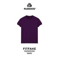 บริสุทธิ์ [บริษัทหลัก] เสื้อยืดRUDEDOG เนื้อผ้า Aero 1แขนสั้น แบบจั๊มแขน - รุ่นFitFake.RD - (ลิขสิทธ