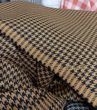Kain Semi Wool Kotak. Kain Blazer Semi Wool Import ( Per 1 Meter)