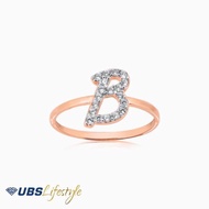 Cincin Emas Huruf B Cincin Emas Caren Delano Huruf B kadar 700 Limited