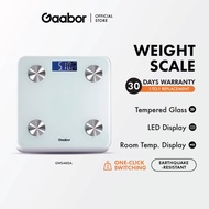 Gaabor  GWS-M02A Weight Scale HD Tempered Glass Display Low Error Intelligent Auto Measurement