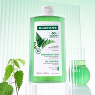 KLORANE Nettle No Sebum Shampoo 400mL (for oily scalp)