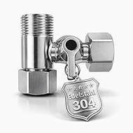 Shut-off Valve, Adapter T-Piece for Connecting Water Filter, Reverse Osmosis, Side-by-Side Refrigera