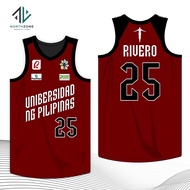 UP Fighting Maroons UAAP University of the Philippines Full Sublimated Basketball Jersey (TOP)