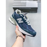 New Balance NB 990 V3 Simple classic dark blue sports shoes made in USA hot sale