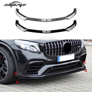 Suitable for Benz GLC63 AMG X253 Early Stage 2016-2019 Front Bumper Front Lip Front Shovel Exterior 