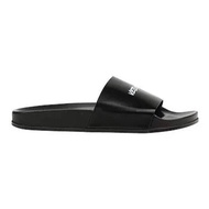 Vetements Logo Leather Slides