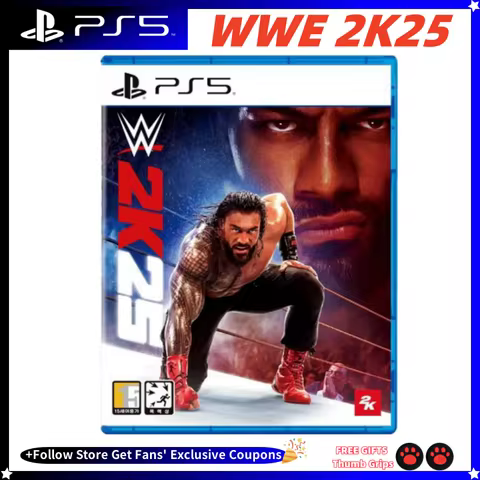 PS5 New Game CD WWE2K25 Sony Playstation 5 Game Card Disc Playstation5 PS5 WWE2K25 Korean version Ho