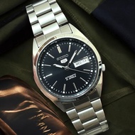 Jam Tangan Seiko 5 Otomatis / Automatic Tanpa Baterai | Jam Pria / Wanita Stainless / Seiko Tanggal 