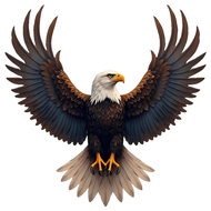 EAGLE PICTURE VYNIL STICKER