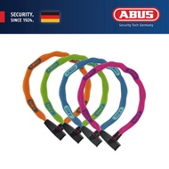 Abus 6806K/75, 6806K/110 Catena Square Chain Lock with Textile Sleeve. 6 Colour Variance.