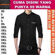 KEMEJA 99 COLORS 10XL 9XL 8XL 7XL 6XL 5XL 4XL 3XL XXL XL LMS XS Shirt Men's Shirt Shanghai Koko Mand
