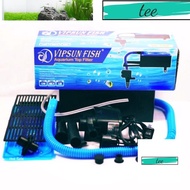 Vipsun Fish VS-288 Aquarium Water Filter Trough and Pump Set and Filter Cotton (Company Product)