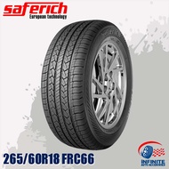 SAFERICH 265/60R18 TIRE/TYRE-110H*FRC66 HIGH QUALITY PERFORMANCE TUBELESS TIRE