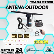 MALAYSIA SELLER💥 Rotatable Rotating Outdoor Digital Antenna Ariel Tv for mytv Uhf Hdtv Watch Myfreev