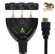ONE - HDMI一開三帶遙控分綫器轉換器 一拖三 Xbox PS5 Switch 螢幕切換器