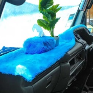 Car Dashboard Cover / Fur Car Dashboard Mat Size 150x50 cm