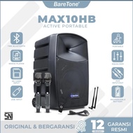Speaker Portable Baretone MAX 10HB MAX10HB 10 inch 300 watt Ori