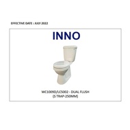 SERICITE INNO WATER CLOSET CLOSE COUPLER WC1036/LC5028 OR WC1009D/LC5002