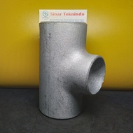 VLOK TEE / REDUCER TEE LAS BESI SGP GALVANIS '' 2½ × 2 inch ''