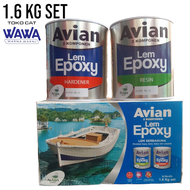 avian lem epoxy 2 komponen lem serbaguna