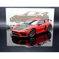 [MASH] Minichamps 1/18 Porsche 718 Cayman GT4 RS 2024 Red