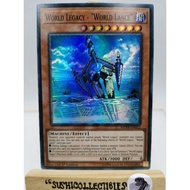 Yugioh! 1x World Legacy "World Lance" 1st/Unli Edition READ DESCRIPTION