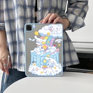 acrylic iPad protective cover cute Cinnamoroll Pen slot payment tablet casing For iPad air4 air5 iPad 2020 2021 2024 11inch anti-fall cover