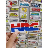 HRC WHITE printing sticker