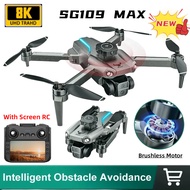 ️ New Upgraded Screen RC ️ SG109 Pro Max Drone with 8k Profesional HD Camera Obstacle Avoidance Brus