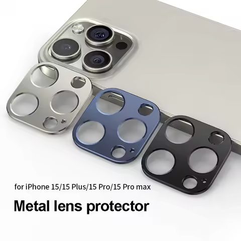 Aluminum Alloy Metal Lens Ring Accessories IPhone15 Pro Max Camera Protector iPhone Accessories iPho