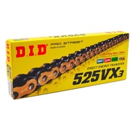 {XC} DID 525/VX3 110/120/130L Gold Chain/Platinum Chain/Oil Seal Chain Gear Car Heavy Truck