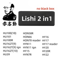 New store opening 50% discount for only three daysNo Box Lishi 2 In 1 Tool HU100(10) HU101 HU100R HU
