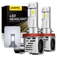 AUXITO 2PCS  H11 LED Headlight Bulbs 12000lm Per Set 6500K Cool White Wireless H8 H9 Headlight LED B