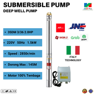 POMPA SUBMERSIBLE 3SDM 3/36 - 2HP - ANH PUMP