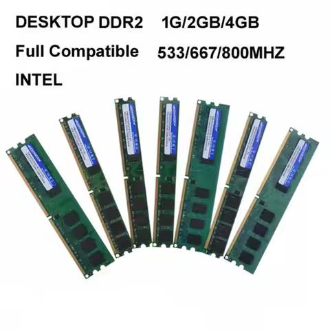KEMBONA DDR2 ram Fully compatible PC desktop DDR2 1G/2GB/4GB 800MHz/667MHz/533MHz for intel motherbo
