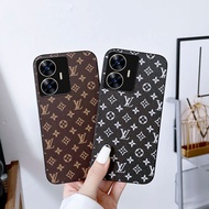 เคสโทรศัพท์ KONSMART สำหรับ Realme Note 50 C51 C53 C55 C35 NFC C33 C31 C30s C30 C25Y หนังแท้วินเทจ C21Y ปลอกโทรศัพท์มือถือหรูหราสำหรับ C25s 12 12 + 12X12 Pro + 5G 11 11X5G 11 Pro 11 Pro + 10 Pro 10 Pro + 9i 9 Pro Plus