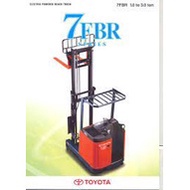TOYOTA 7FBR 10 13 15 18 ELECTRIC REACH TRUCK FORKLIFT WORKSHOP SERVICE REPAIR MANUAL IN PDF EBOOK