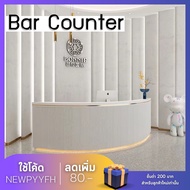 ประกอบ100%  โต๊ะเคาร์เตอร์ เคาน์เตอร์แคชเชียร์ โต๊ะคิดเงิน เคาน์เตอร์คิดเงิน เคาน์เตอร์บาร์