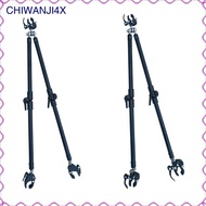 [chiwanji4x] Bike Trailer Folding Tow Hitch Connection Portable Quick Release Clamps for Rear Carrie