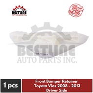 Front Bumper Bracket Front Bumper Retainer Front Bumper Support for Toyota Vios Second Generation 2008 - 2013 Driver  Side