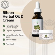 Organic Bitoon Herbal Oil w/ Cream Para mga Bukol sa Buong Katawan